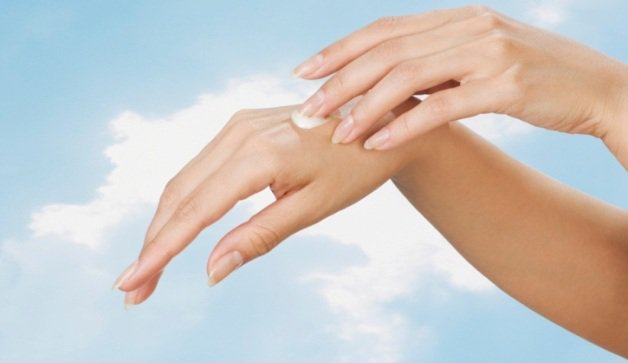 Less hand lotion application Less hand lotion application